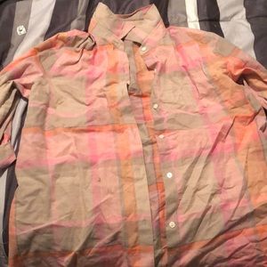 Button Up Plaid Shirt.. It has been worn twice.